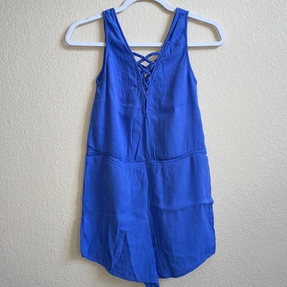 LA HEARTS tank top cross cross v neck romper in women’s size XS - Picture 4 of 9